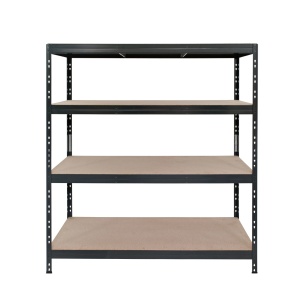 Raft metalic depozitare 180 x 160 x 60 cm, antracit, 4 polite, 250 kg/polita