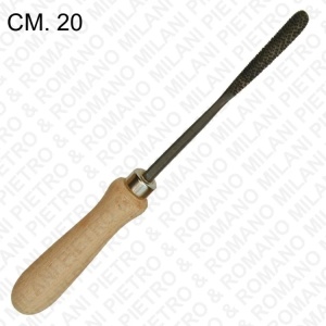 Raspel cu maner pentru sculptura lemn si marmura, 20 cm B68120, Milani Utensili - Img 2