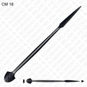 Raspel pentru sculptura lemn si marmura B187, Milani Utensili - Img 2