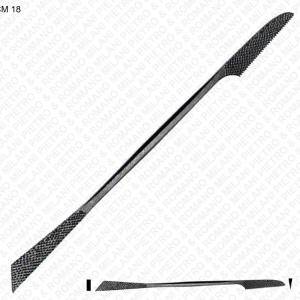 Raspel pentru sculptura lemn si marmura B192, Milani Utensili - Img 2