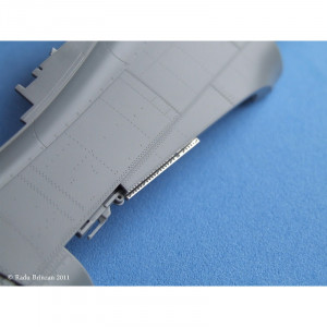 RB-P32021 Radiator pentru MUSTANG, inclocuire piese kit Tamyia - Img 3