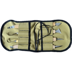 RTC8N Husa/rola din material textil pentru cutite, 8 buzunare - Img 2