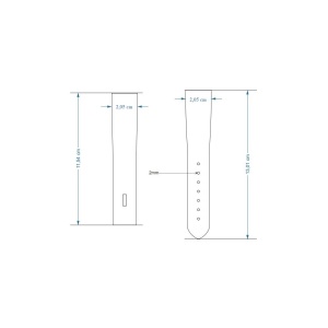 Sabloane taiere pentru curele de ceas din piele 18, 20, 22, 24mm latime - Img 14