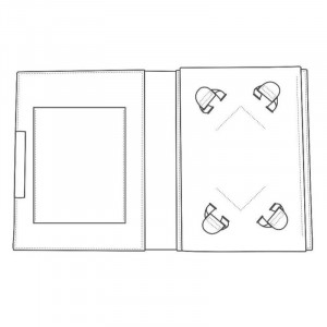 Sablon pentru husa de tableta - Tandy Leather - Img 2