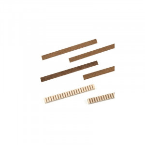 Scara cu trepte in unghi 45x5mm pt navomodelism, Amati - Img 4
