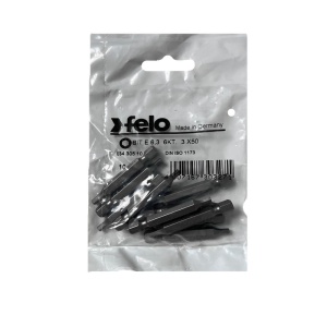 Set 10 biti Felo, seria Industrial profil HEX, E6.3, HX3.0, 50mm - Img 1
