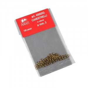 Set 100 inele alama pt navomodele, 3mm, Amati - Img 2