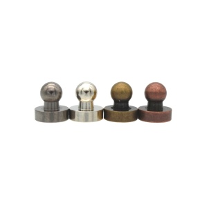 Set 4 parti inferioare pentru textile/piele, sisteme de fixare LOXX , diverse finisaje - Img 1