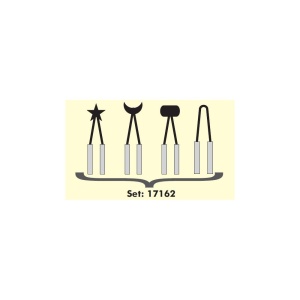 Set 4 varfuri pentru creion pirogravura,Star Tec