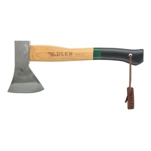 Set cadou Topor Rheinland Axe cu teaca din piele, Adler - Img 16