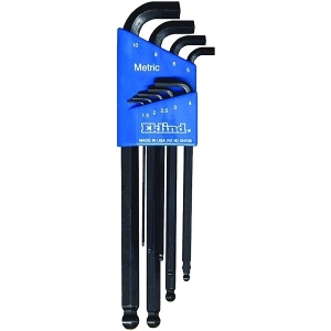 Set chei locas hexagonal STUBBY 1,5-10 mm 9 piese EKLIND SUA