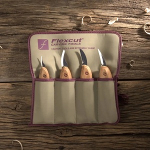 Set Premium de cutite pentru sculptura KNP100, Flexcut - Img 4