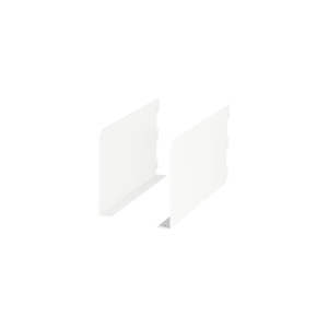 Set suporti raft pe sina Dolle Book Brackets 250x130x22 mm, alb, 2 piese