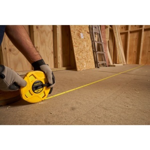 Stanley 0-34-297, ruleta inchisa cu banda de fibra de sticla 30m, tru-zero, vizibilitate ridicata, 30m x 13 mm, blister - Img 6
