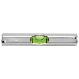 Stanley 0-42-287, nivela pentru fir din aluminiu, 8 cm, o fiola, prevazuta cu doua carlige - Img 1