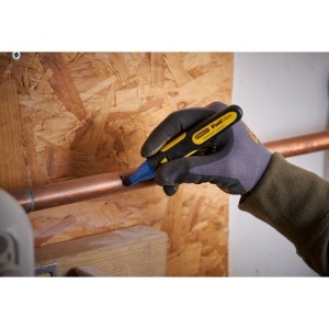 Stanley 0-47-315, Set 3 markere Fatmax, negru, albastru si rosu, permanente cu varf lat - Img 12