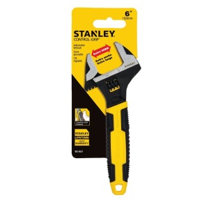 Stanley 0-90-947, MaxSteel, cheie reglabila, otel crom-vanadium, cap inclinat, lungime 150mm (6"), deschidere 24mm - Img 9