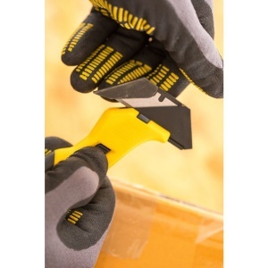 Stanley FMHT10373-0, Cutter prin tragere, pentru carton, maner cauciucat, lama trapezoidala - Img 9