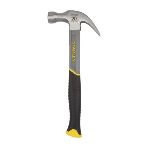 Stanley STHT0-51310, ciocan cu maner din fibra de sticla, gheara curbata, 560g - Img 2