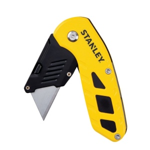 Stanley STHT10424-0, Cutter pliabil cu lama fixa, 140mm + o lama trapezoidala 62mm - Img 2