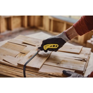 Stanley STHT10424-0, Cutter pliabil cu lama fixa, 140mm + o lama trapezoidala 62mm - Img 12