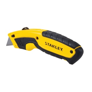 Stanley STHT10479-0, Cutter Premium cu lama retractabila, 175mm + 3 lame trapezoidale 62mm - Img 2