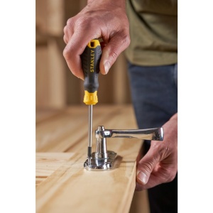 Stanley STHT16155-0, surubelnita Cushion Grip cu varful cruce PH1 si lungimea tijei de 75mm, PH1x75 - Img 8