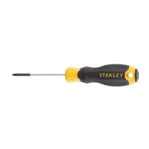 Stanley STHT16161-0, surubelnita Cushion Grip cu varful cruce Pozidrive PZ0 si lungimea tijei de 60mm, PZ0x60 - Img 1