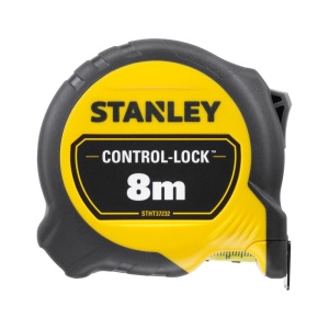 Stanley STHT37232-0, Ruleta 8m CONTROL-LOCK™, BladeArmor®, protectie din cauciuc, frana de deget, magnet detasabil, rupere la 3.5m, tru-zero, 8m x 25mm - Img 1