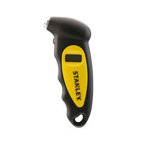 Stanley STHT80874-0, manometru digital presiune anvelope, precizie 0.01, maner ergonomic, psi, bar, kgfcm2 sau kpa, 3-150 PSI, 0.2-10.3 Bar - Img 1