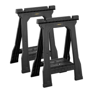 Stanley STST1-70355, Pereche capre pliabile pentru taiat lemne, capacitate maxima 362kg
