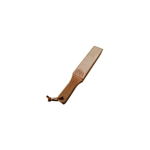 Strop cu doua fete din piele PREMIUM L marca ZEPHYR cu pasta de ascutire Chrox/Dialux Verde - Img 3