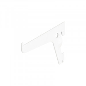 Suport simplu raft pe sina Dolle Single Slot 100mm, pentru rafturi modulare - Img 2