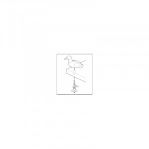 Surub pentru sculptura Veritas Carver's Screw 05G0801 - 5 inch - Img 7