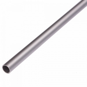 Teava rotunda din aluminiu eloxat, 1000 mm, Design Inox - Img 2