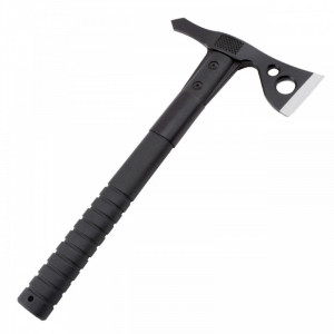 Tomahawk tactic SOG FastHawk Black, otel inoxidabil 420, muchie 51 mm - Img 8