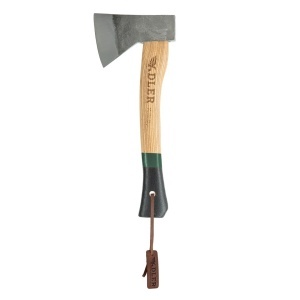 Topor Scout Hatchet cu teaca din piele Adler Tools - Img 2