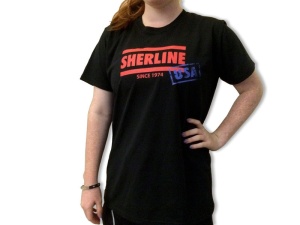 Tricou negru pentru femei, Sherline - Img 4