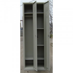 Vestiar 2 usi cu un compartiment cu 4 polite, 600x450x1800 mm - Img 3