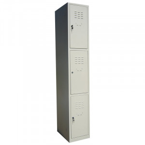 Vestiar metalic cusetat 1x3 cusete "MAXI" , 312x450x1800 mm - Img 2