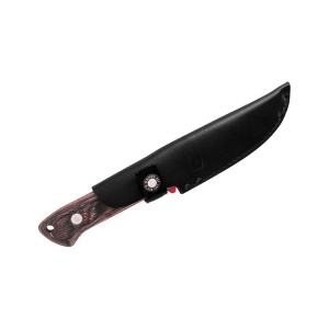 0104-05-BK Teaca piele naturala neagra, model 104, Buck Knives - Img 3