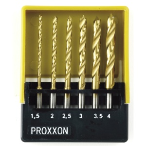 28876 Set burghie HSS cu pin pentru centrare, Proxxon - Img 12