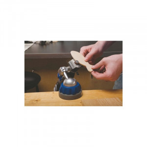 430 Banda de slefuire si mandrina 6,4mm, Dremel - Img 3