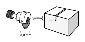546 Disc de taiere tip fierastrau 31.8mm, Dremel - Img 5