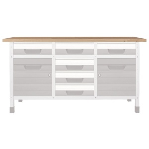 6045000 Blat banc de lucru "L", 1610x650x30 mm, Wolfcraft - Img 5