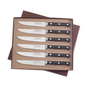 88886STEAKPOA Cutie cu 6 cutite pentru friptura, lungime 13cm, Sabatier Proxus - Img 1
