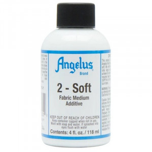 Aditiv vopsele acrilice pentru suprafete moi Angelus 2-SOFT 118ml - Img 2
