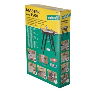 Banc de lucru 4 in 1 Wolfcraft Master cut 1500 6906000, sarcina maxima 200 kg - Img 15