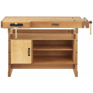 Banc de lucru pentru tamplarie PROFI SCANDI PLUS 1425 + dulap SM07 SJOBERGS - Img 1