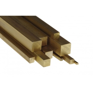 Bara patrata alama 6x6 mm | Modelism, Hobby & DIY CuZn39Pb3 - Img 3